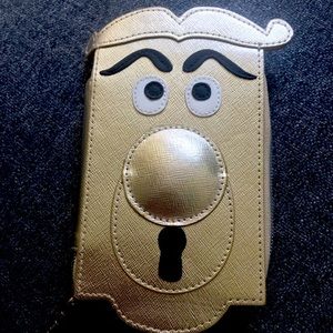 Disney Alice in Wonderland Doorknob Wristlet / phone holder - New! Never used!